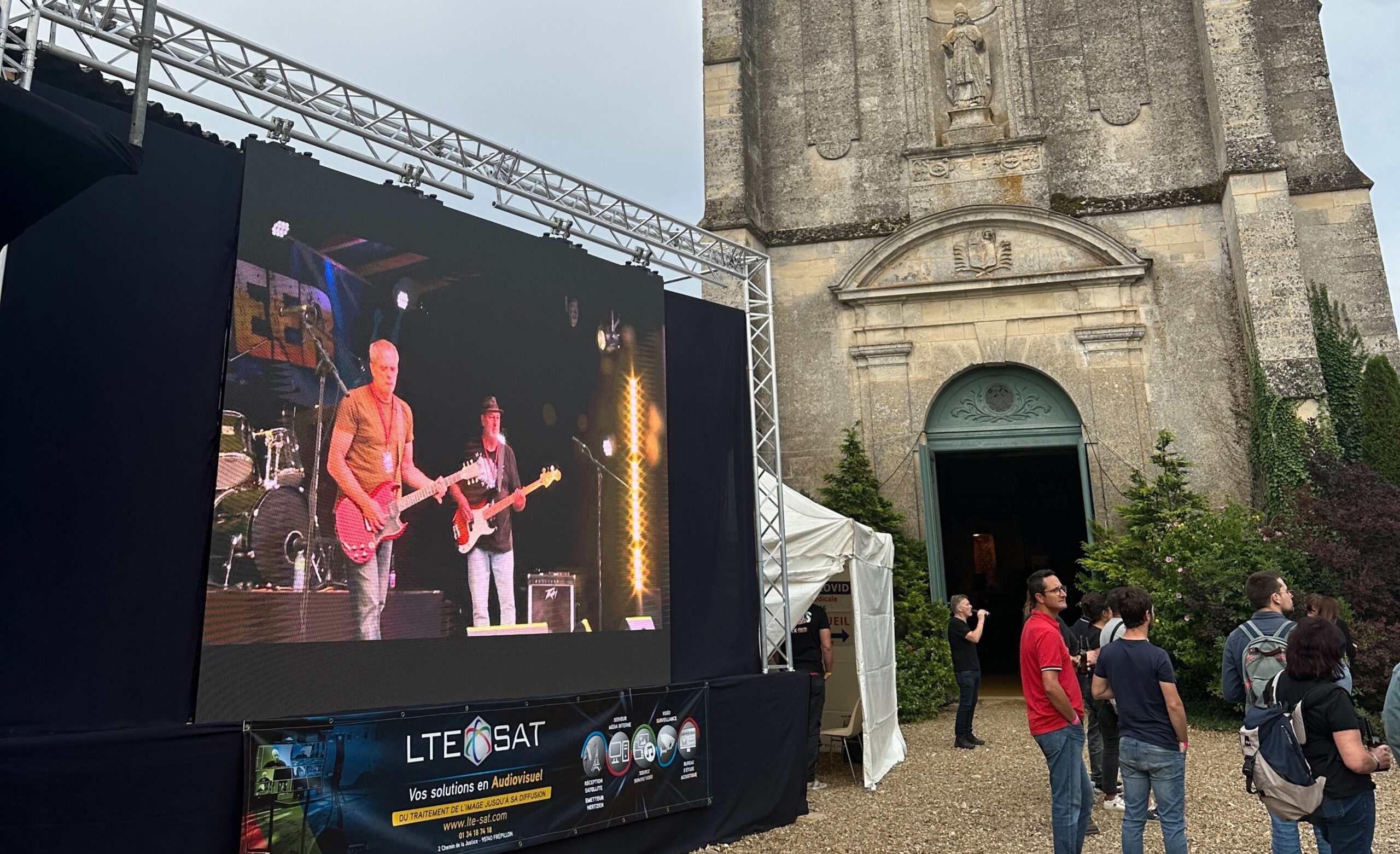 Festival ROCK & BEER 2024 Rénovation abbaye de Marcheroux